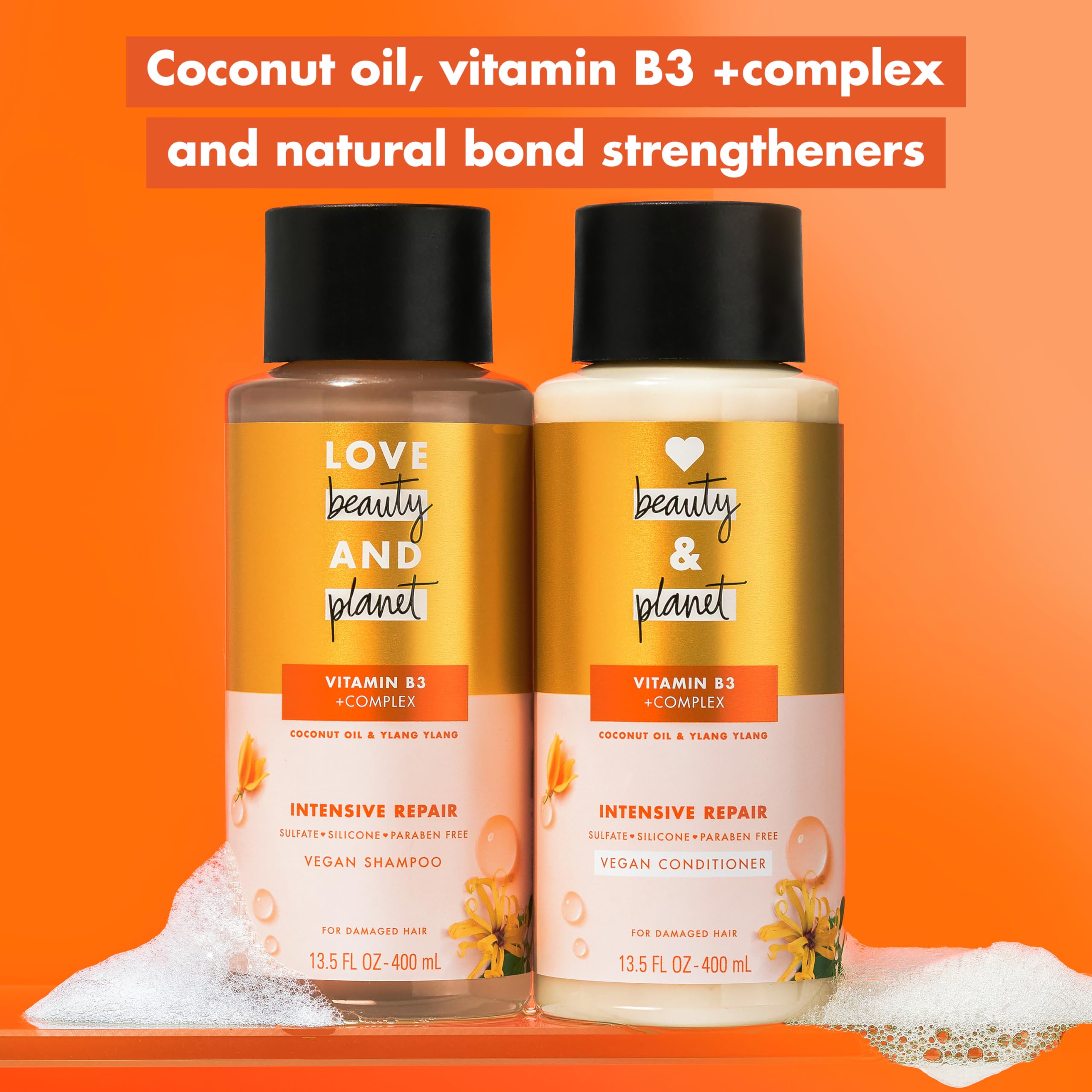 Love Beauty and Planet Ylang Ylang fragrance note with warm aroma.