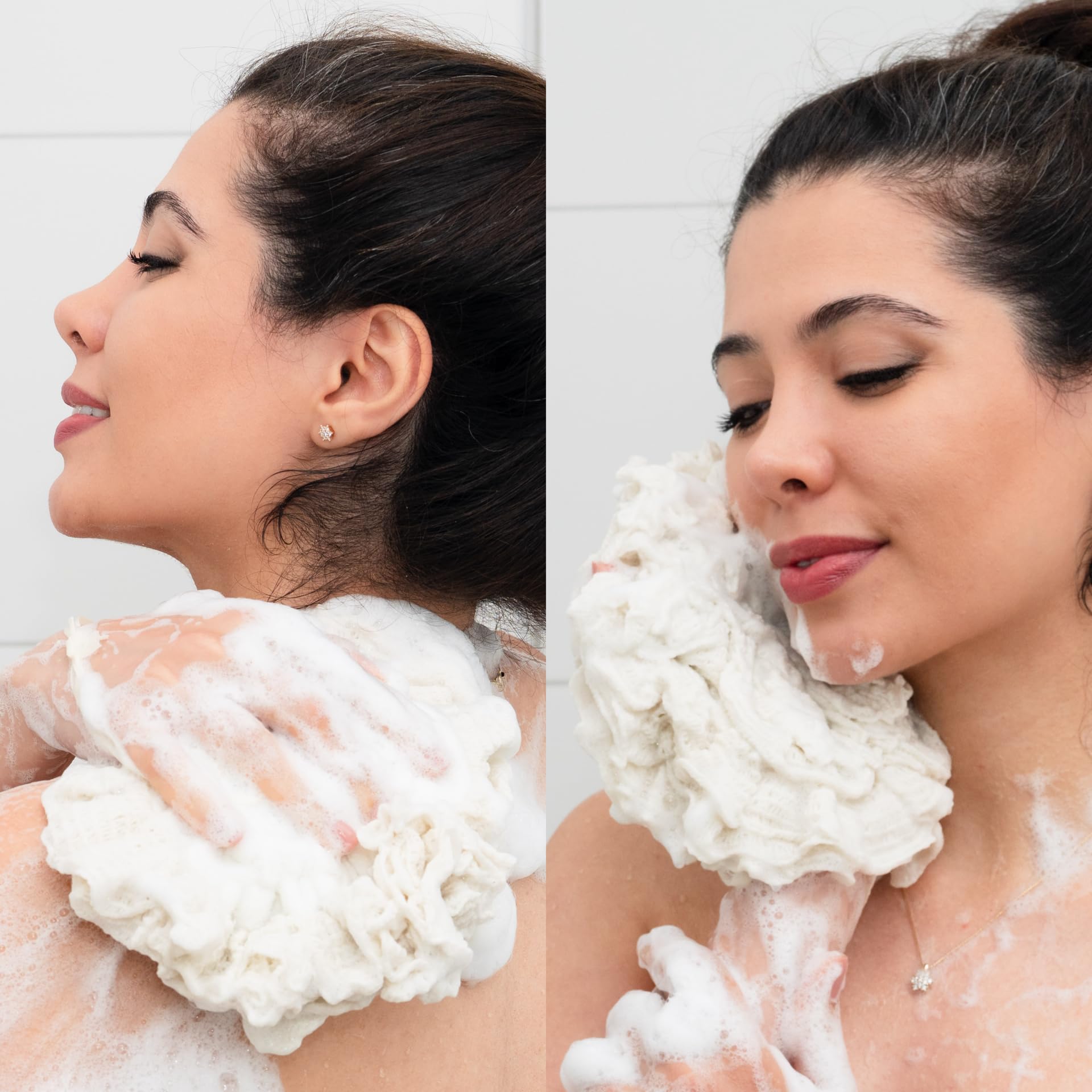 Love Leads Life Poofah pack shot showcases sustainable materials and design
