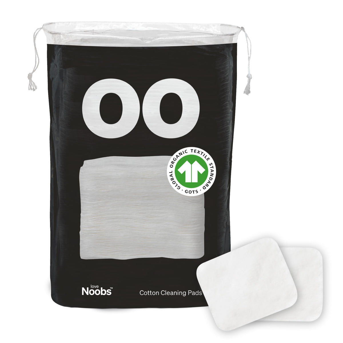 Love Noobs baby cotton pad for diaper change—soft, gentle, lint-free for sensitive skin.