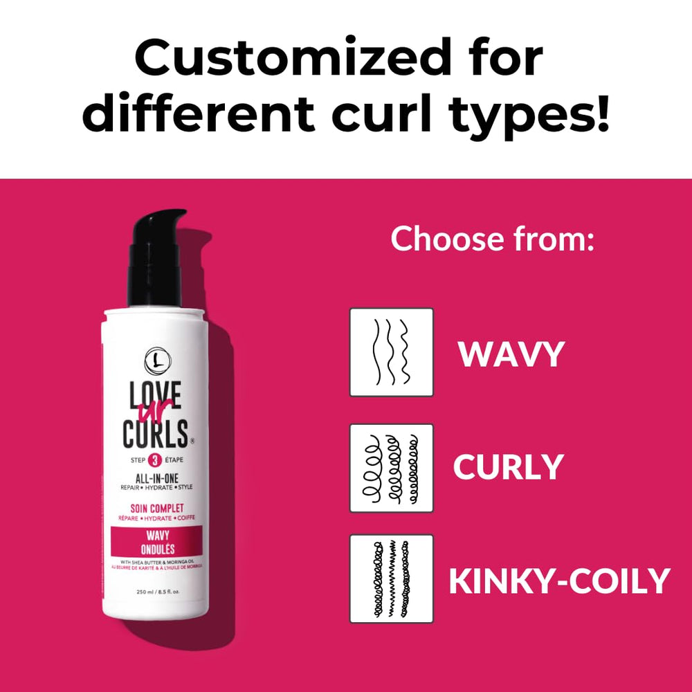 Defined curls look soft and touchable with Love Ur Curls.