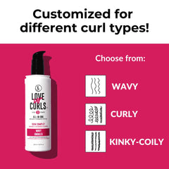 Defined curls look soft and touchable with Love Ur Curls.