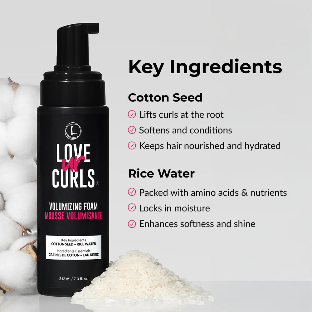 Love Ur Curls derm-tested, cruelty-free care for daily use.