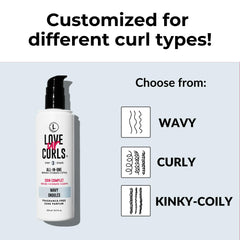 Love Ur Curls shea butter enriched formula nourishes curls