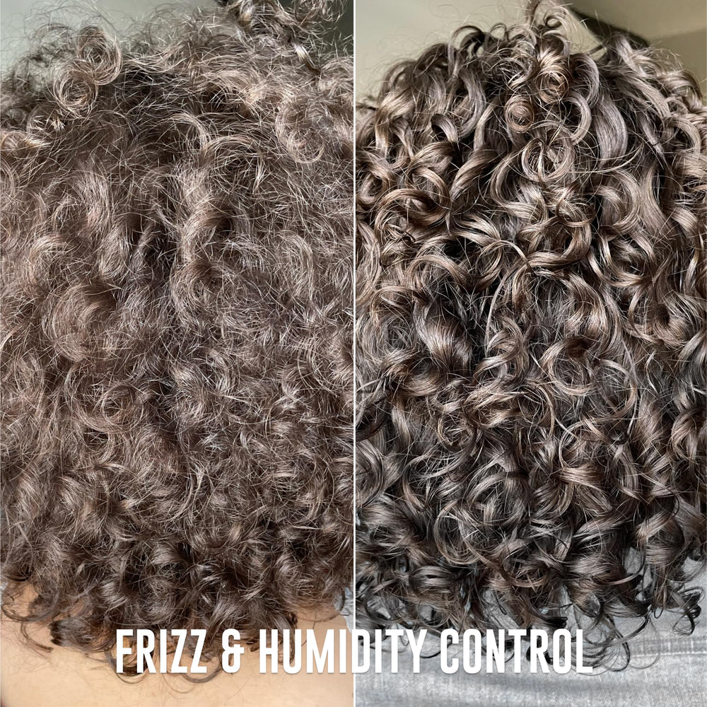 Love Ur Curls gel texture during application for smooth styling.
