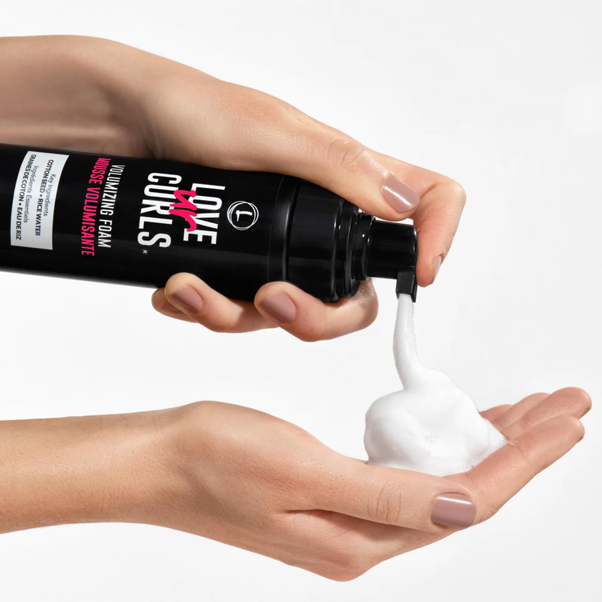 Love Ur Curls vegan, sulfate-free label signals clean curl care.