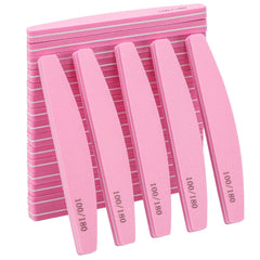 LoveBB nail buffer pack with 100/180 grit for precise shaping at home