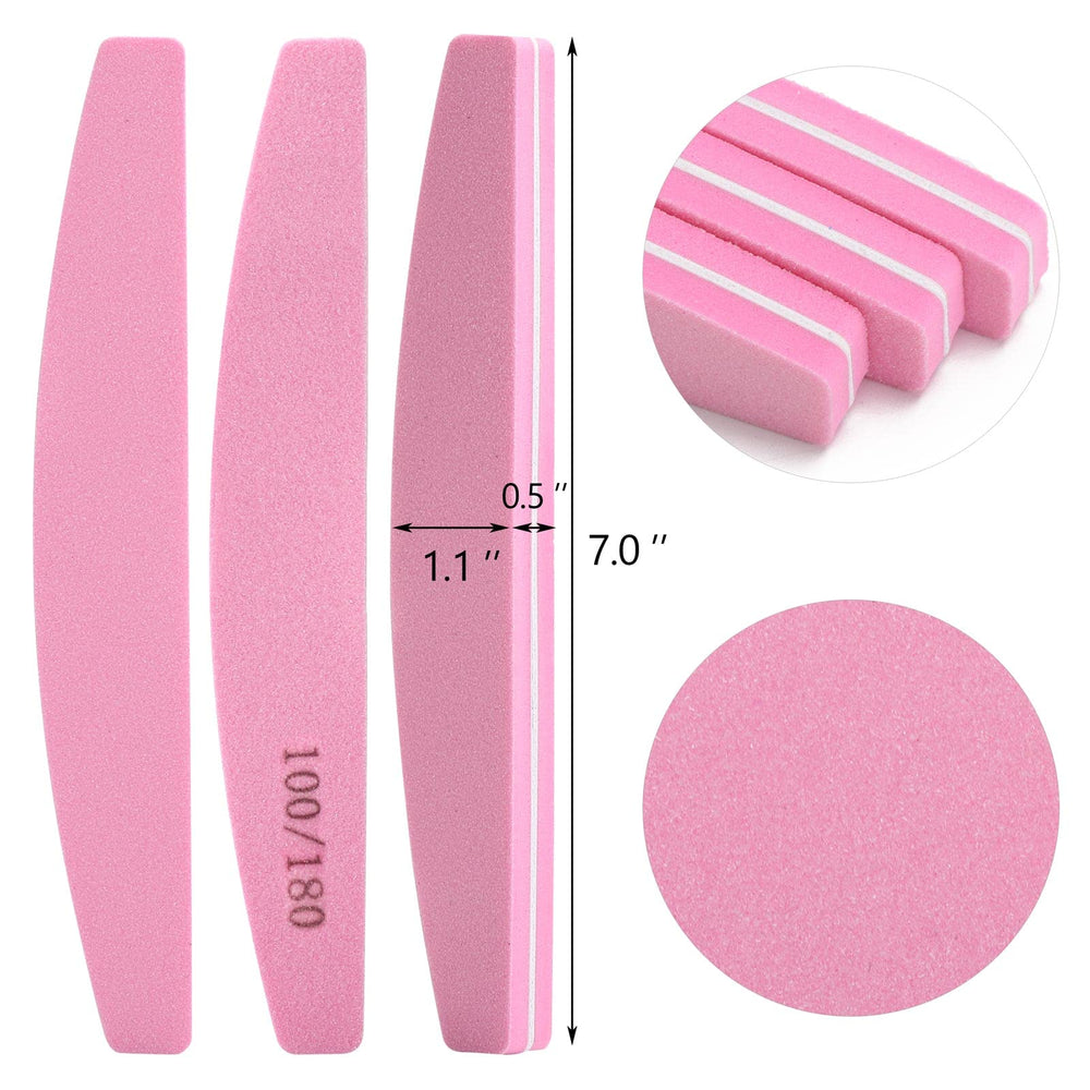 LoveBB compact 7x1.1x0.5 inch buffer for natural and gel nails