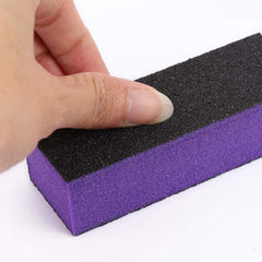 LoveBB buffer block showing 80/80/120 grit for controlled buffing