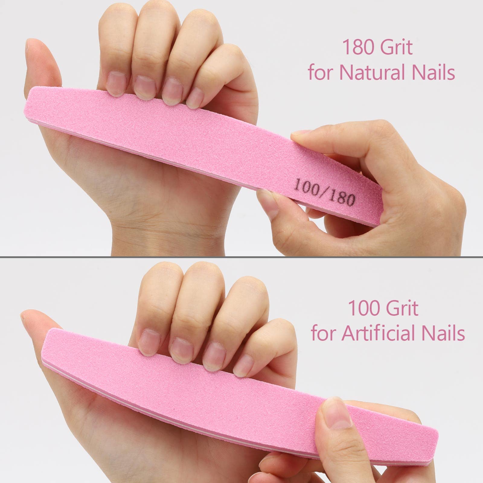 LoveBB soft sponge buffer with secure grip for comfortable filing