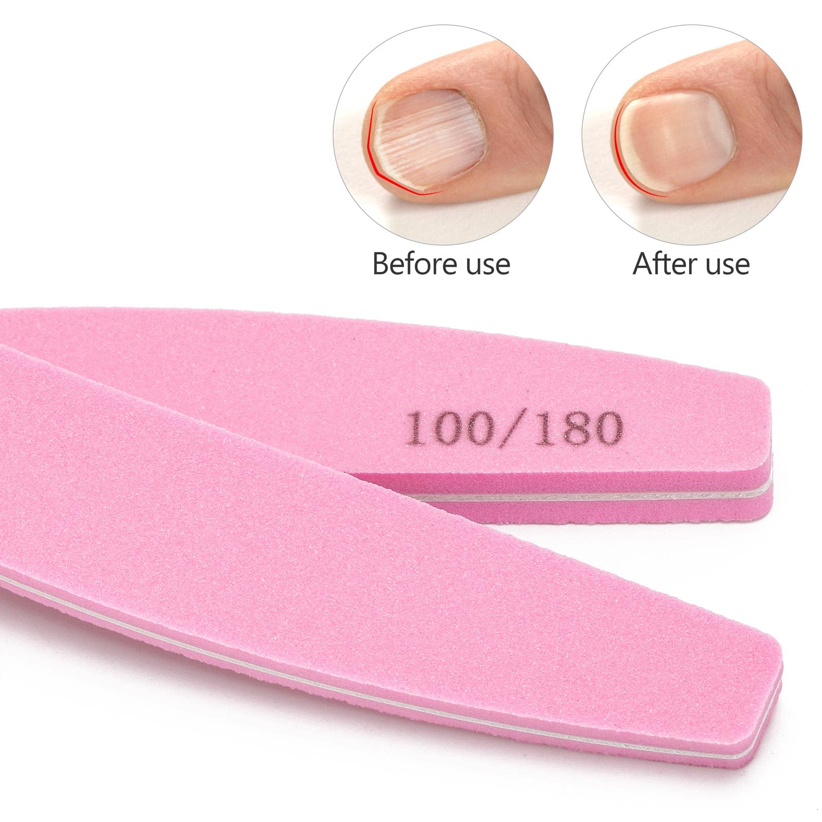 LoveBB washable pink buffer ideal for salon or home use