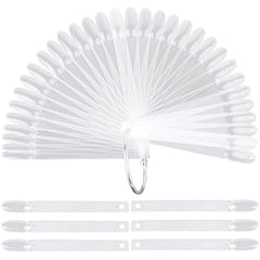 LoveBB oval nail swatch sticks on a ring for easy color comparison.