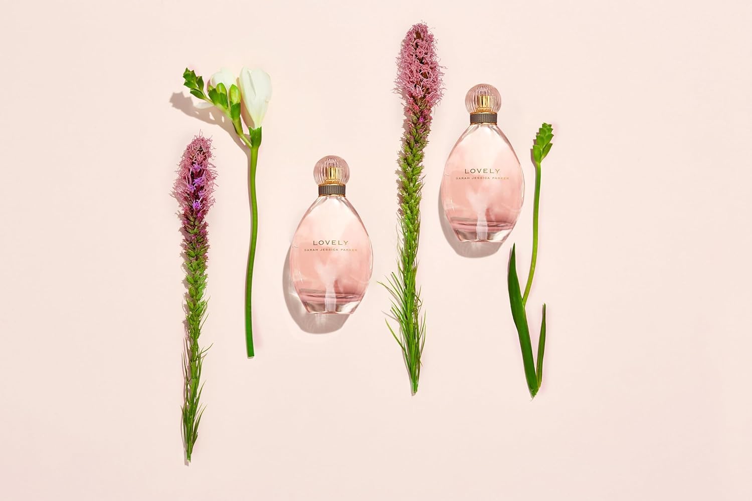 Packaging presentation of Lovely by SJP on a shelf