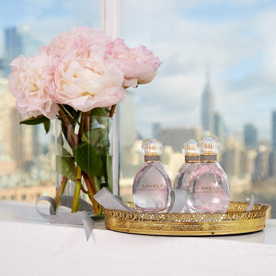 Lovely by Sarah Jessica Parker applied on the wrist for scent testing