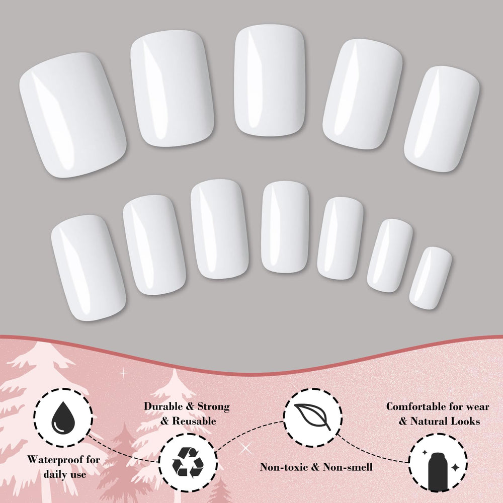 LoveOurHome 12 sizes numbered nails for a precise fit across fingers.