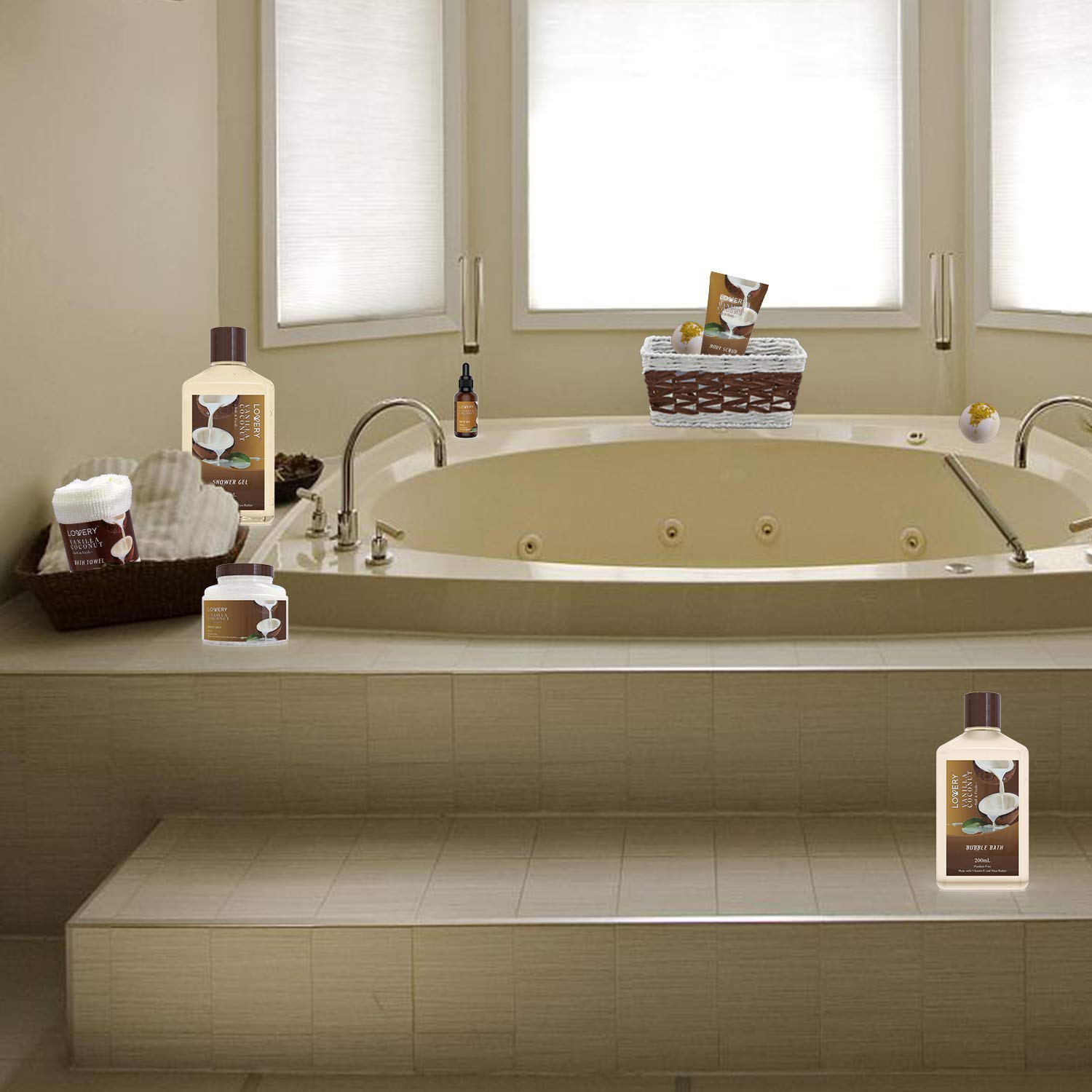 Lovery-bath-salt: calming bath salt to unwind after a long day.