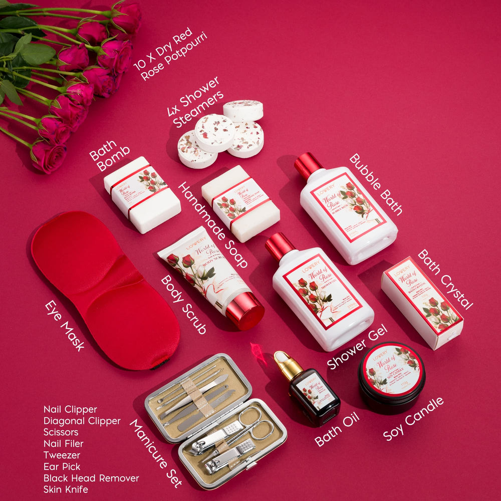 LOVERY Deluxe manicure nail kit for at-home care