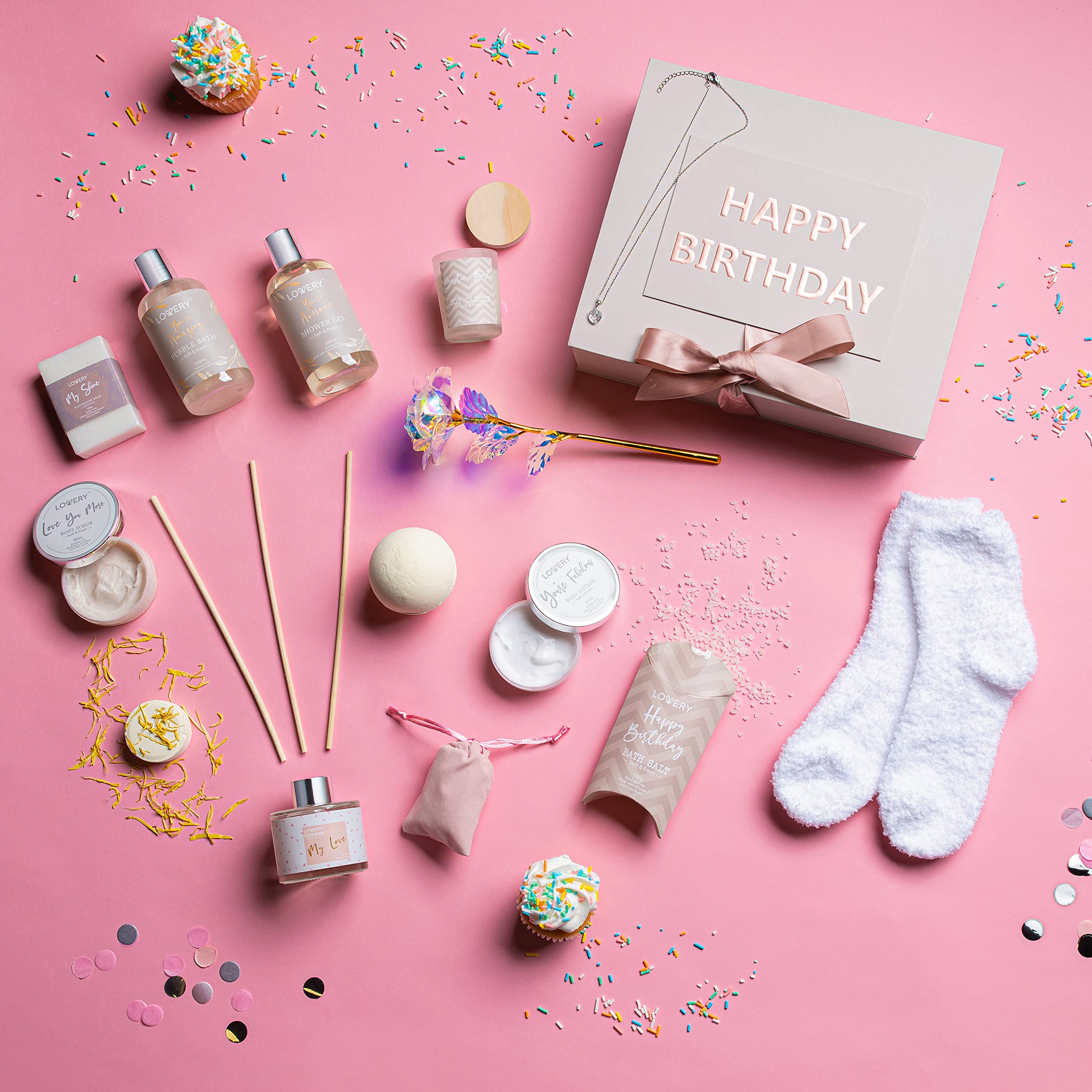 LOVERY gift ready packaging with a greeting card for effortless gifting.