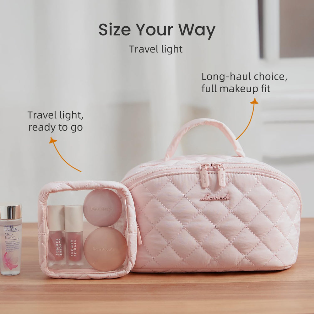 LOVEVOOK brush-compartment design keeps brushes organized and protected
