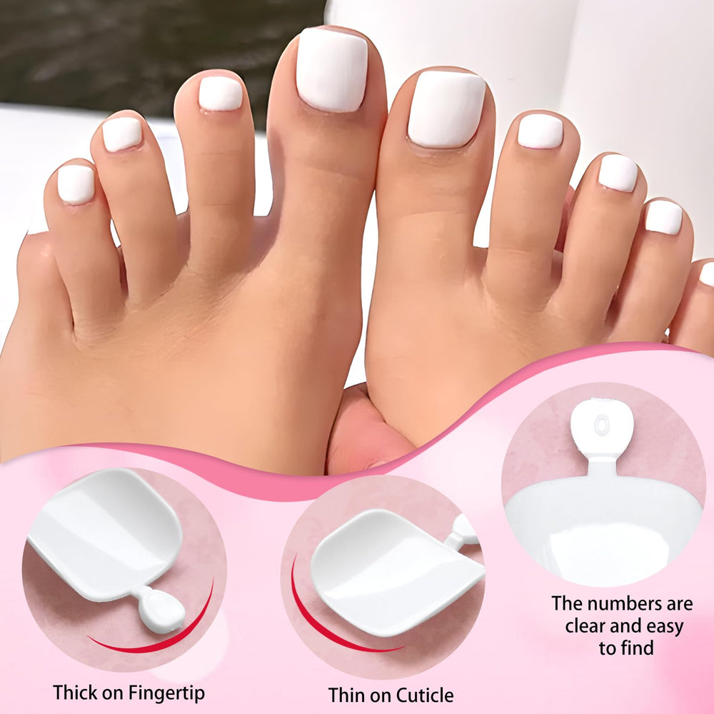 LoveOurHome ready to wear toenails save salon time with a fast glossy finish.