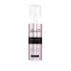Loving Tan 2 HR Express bottle with instant color guide for streak-free application