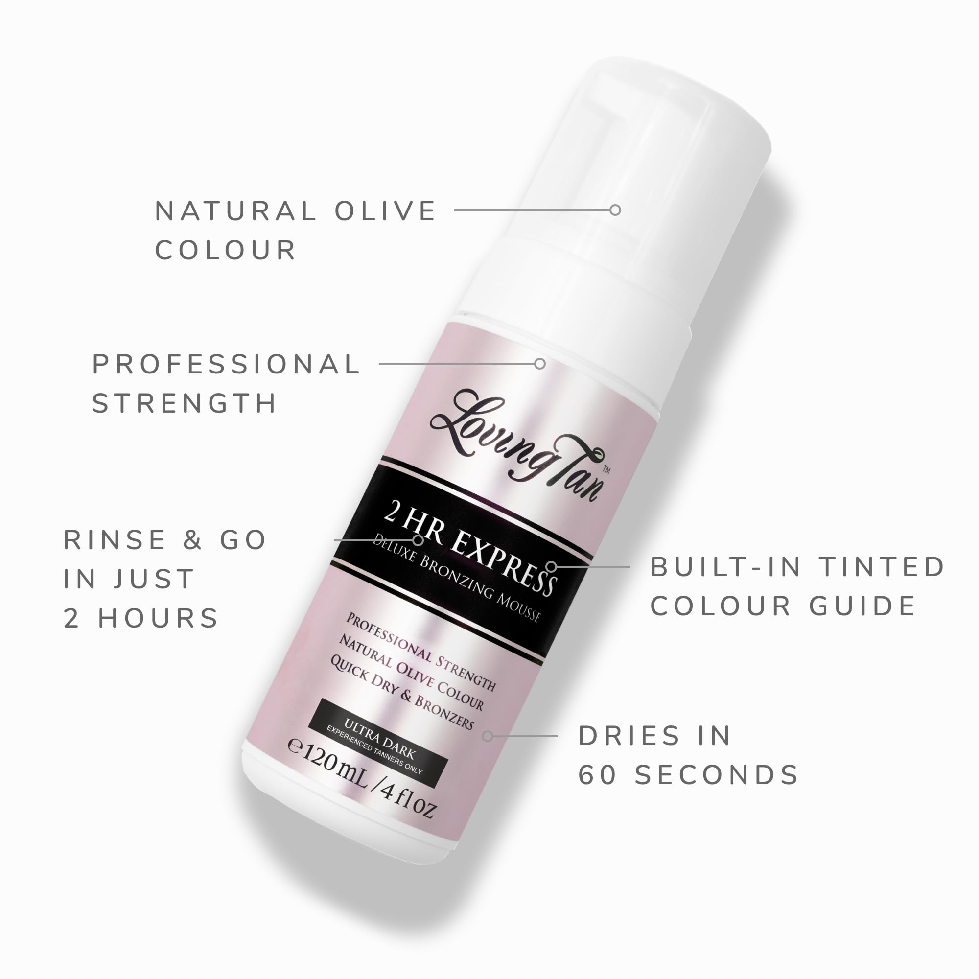 Loving Tan mousse texture during application for smooth, even coverage