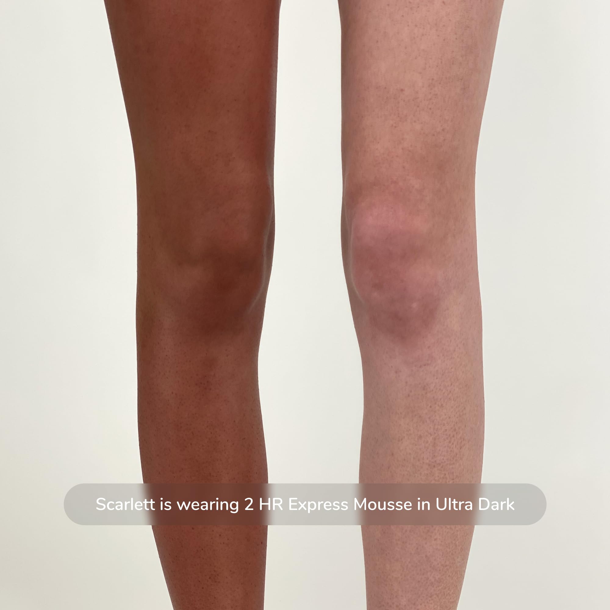Loving Tan colour guide rinse after shower reveals final shade