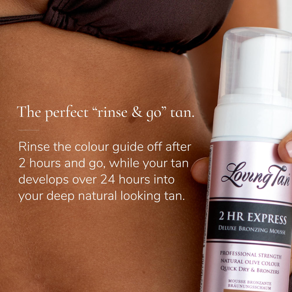 Loving Tan tan on arm after development