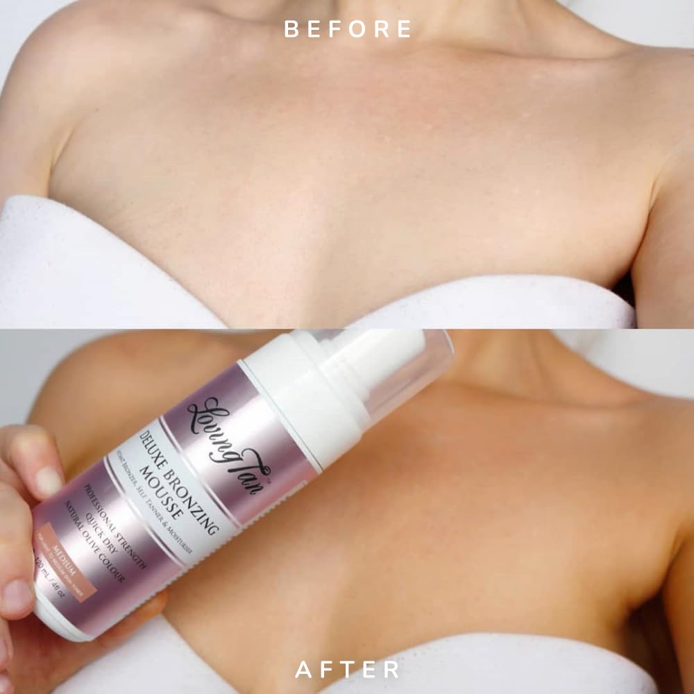 Loving Tan Deluxe Bronzing Mousse features a salon-inspired fragrance