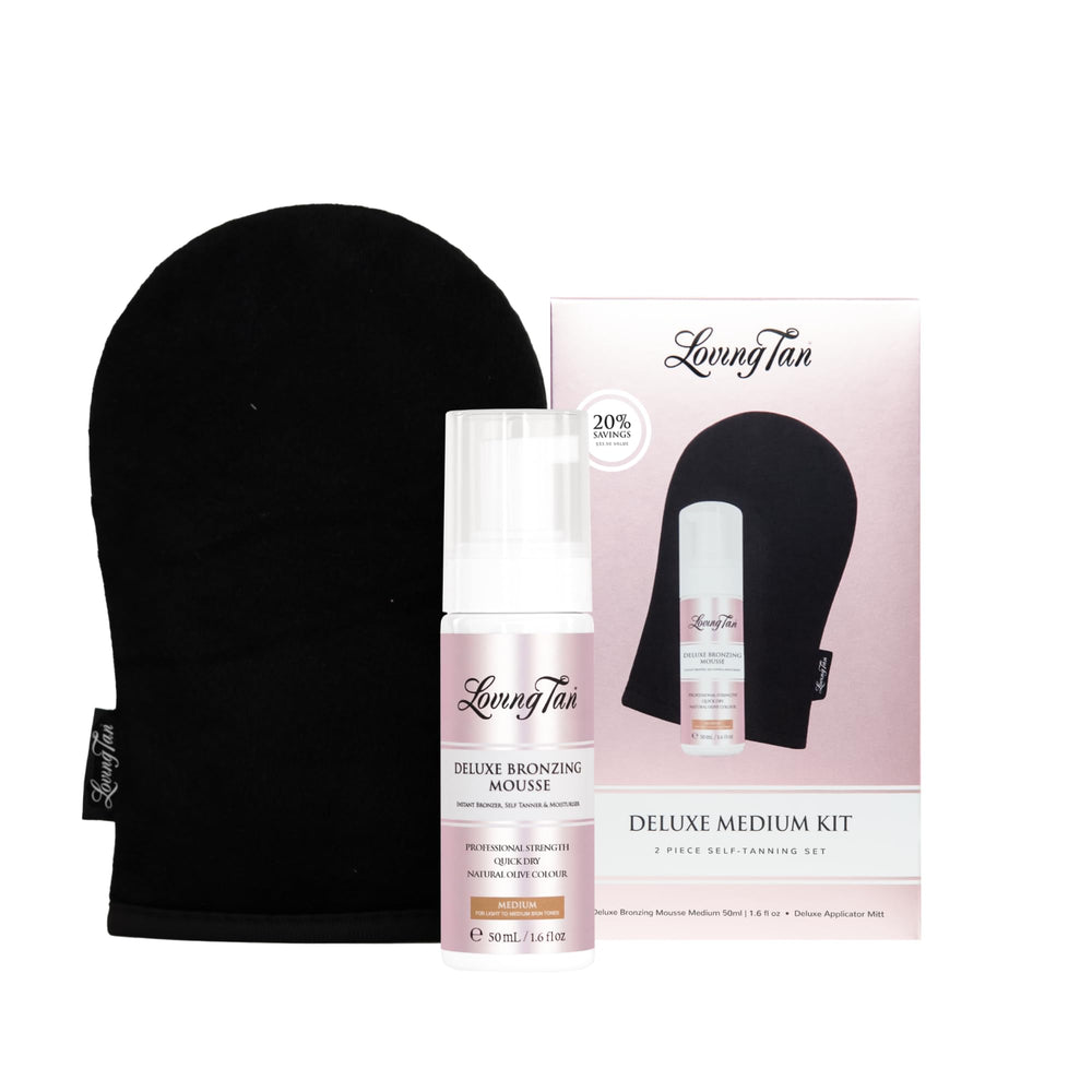 Loving Tan Deluxe Bronzing Mousse delivers immediate natural color