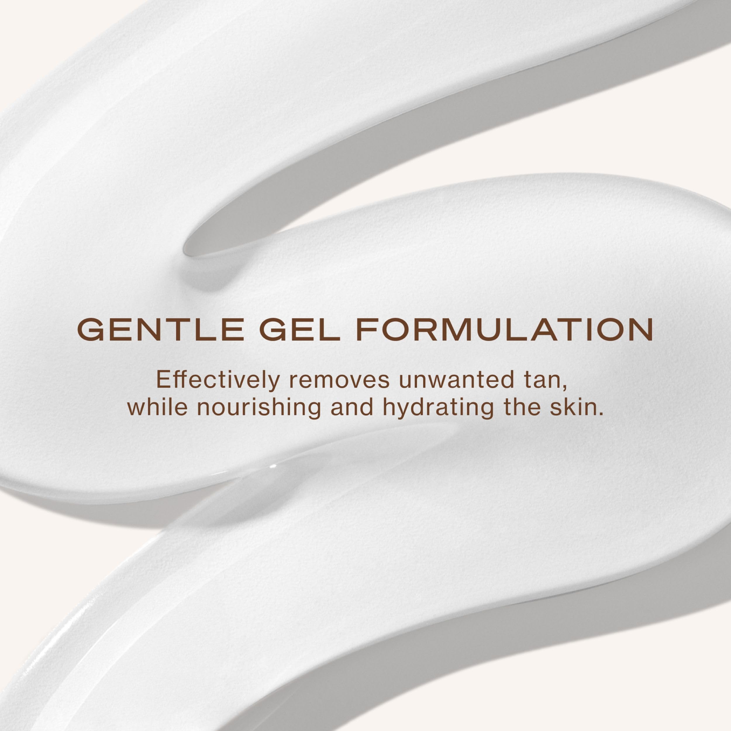 Loving Tan Deluxe Tan Remover Gel application ready to prime skin