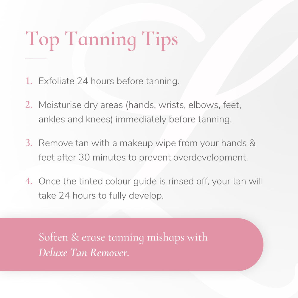 Loving Tan Deluxe bottle offers up to five applications.