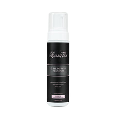 Loving Tan Platinum 2 HR Express bottle shows deep bronze color promise for sunless glow