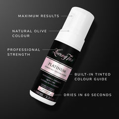 Loving Tan Platinum Mousse quick-drying foam delivers fast development