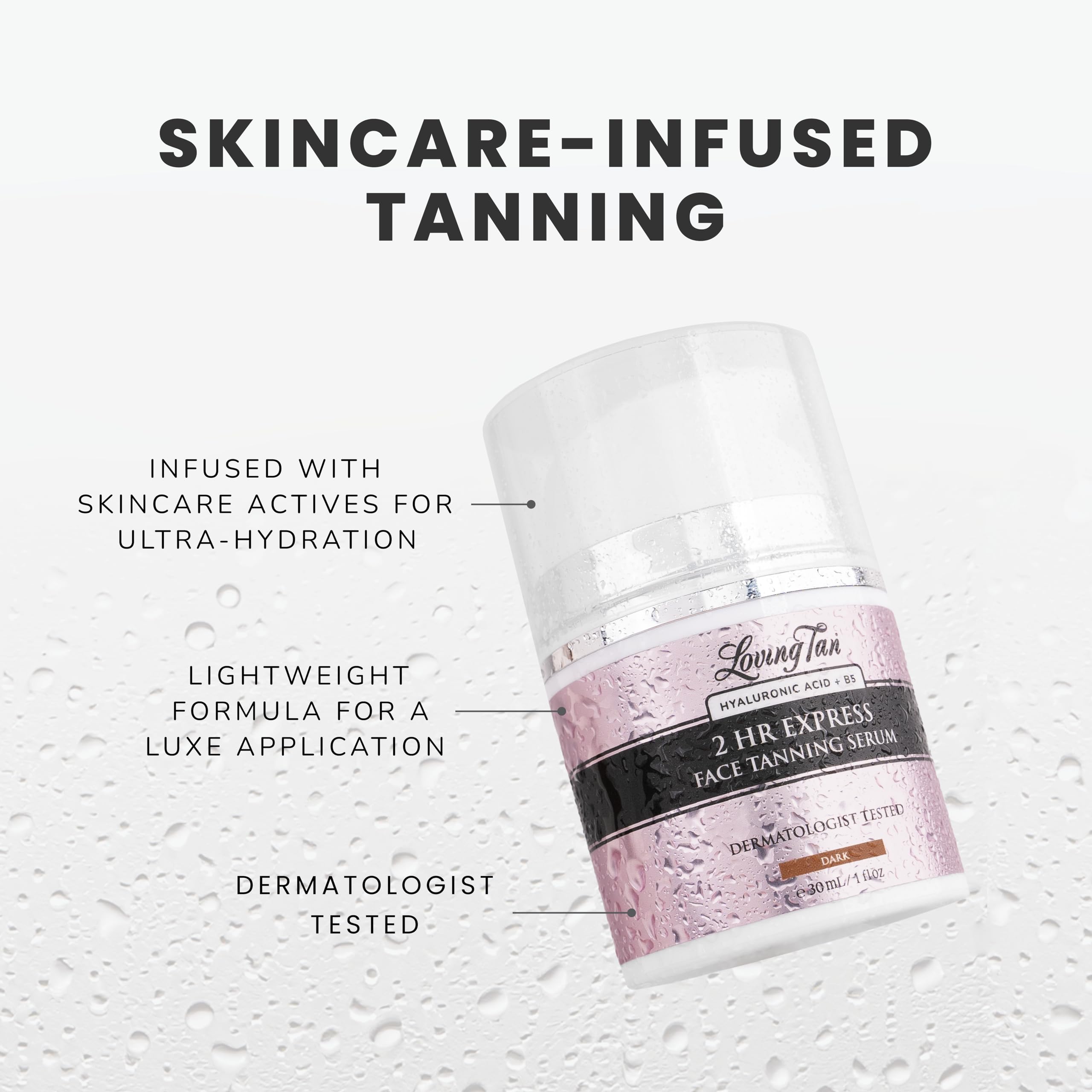 Loving Tan chamomile extract soothes and preserves skin comfort during tanning