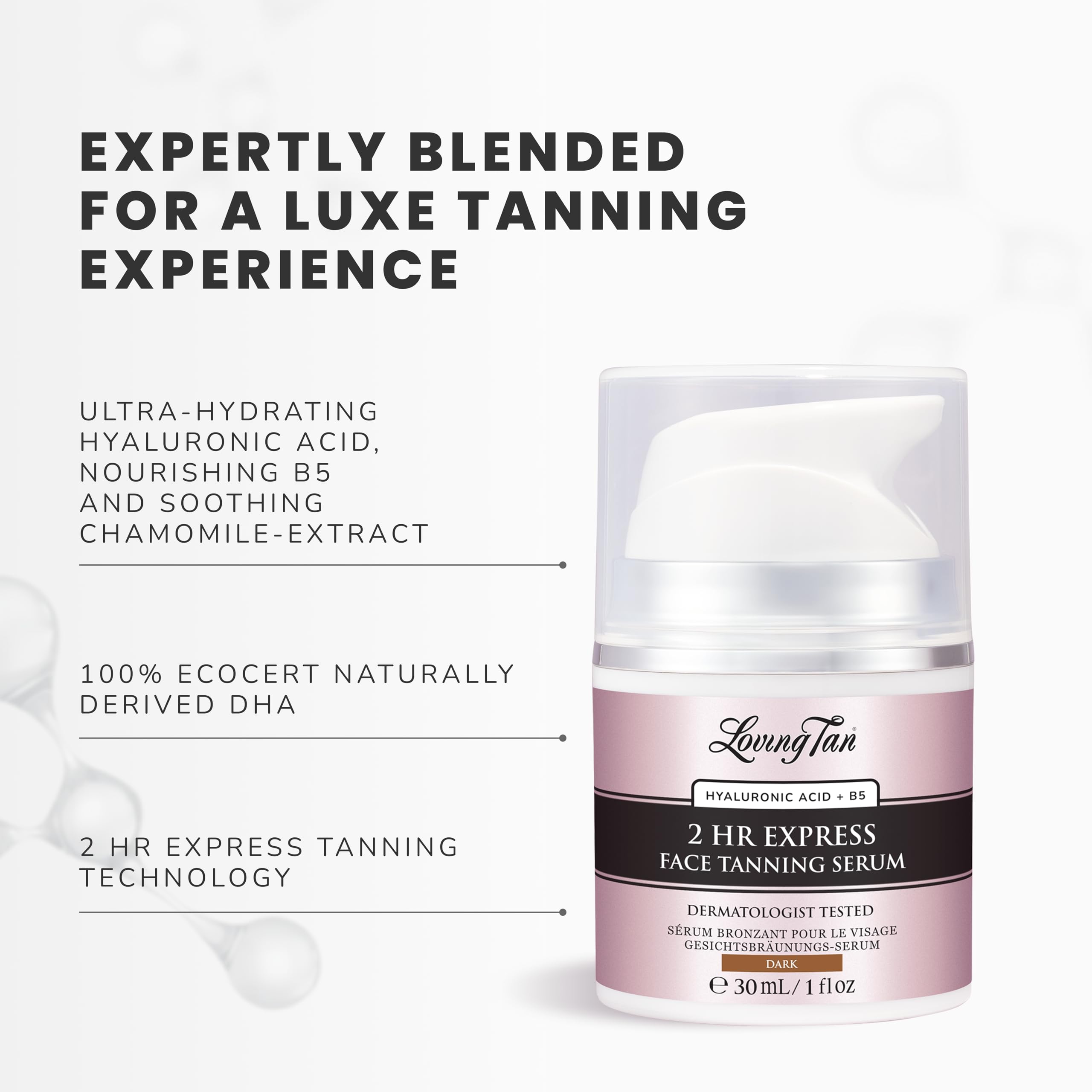 Loving Tan 2-hour result preview helps you plan daily routine