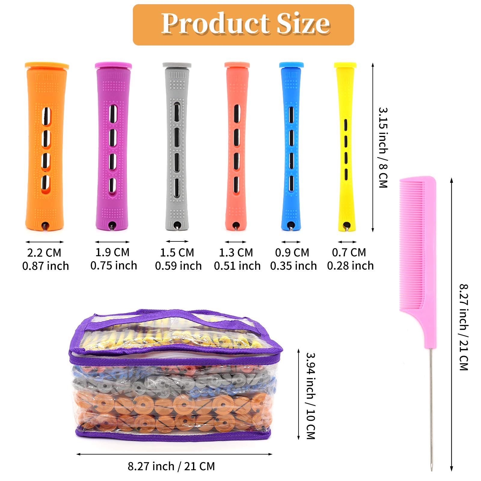 Lovppy rubber band design keeps rods secure during heatless styling