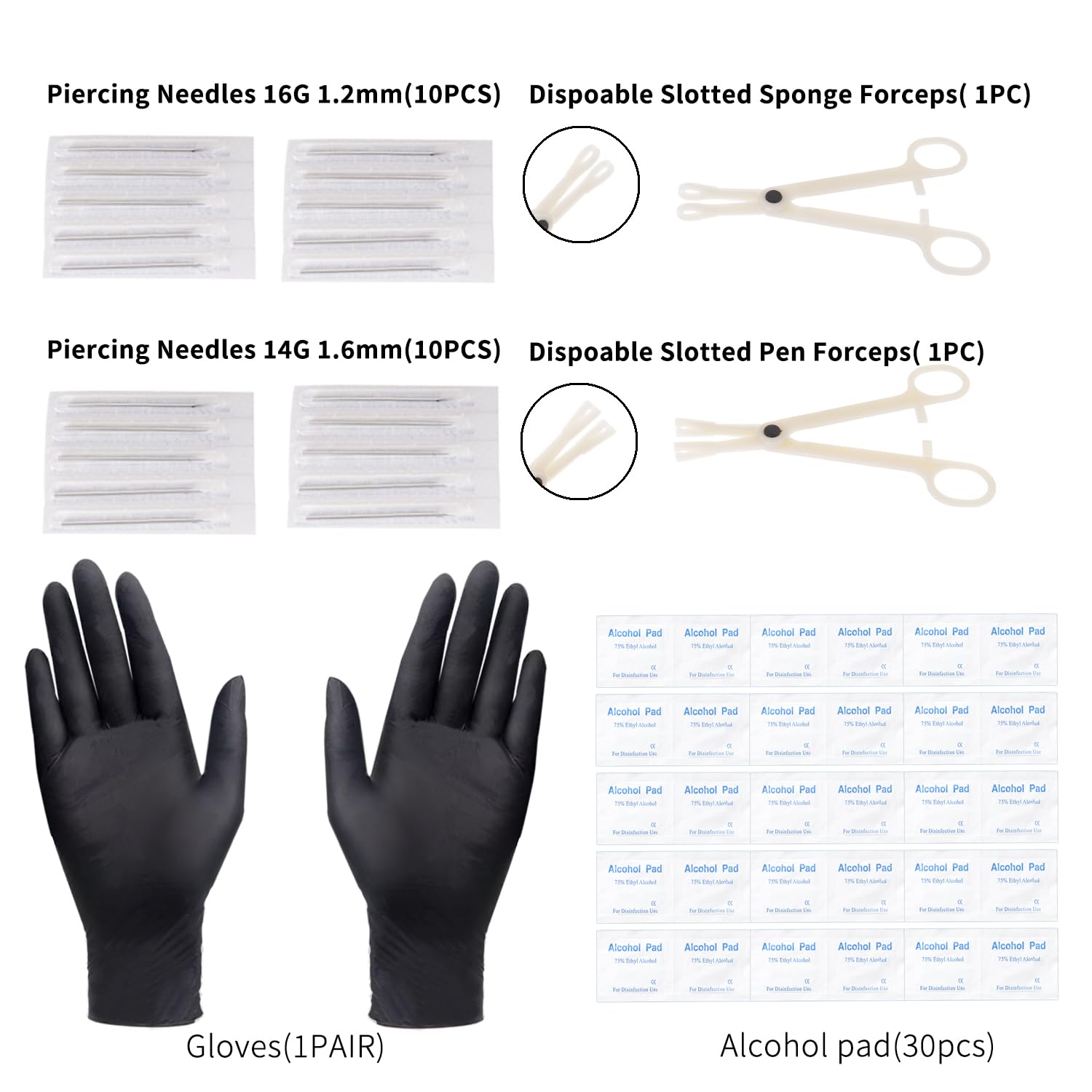LÓYAL BOOK guantes de látex negros para manipulación higiénica