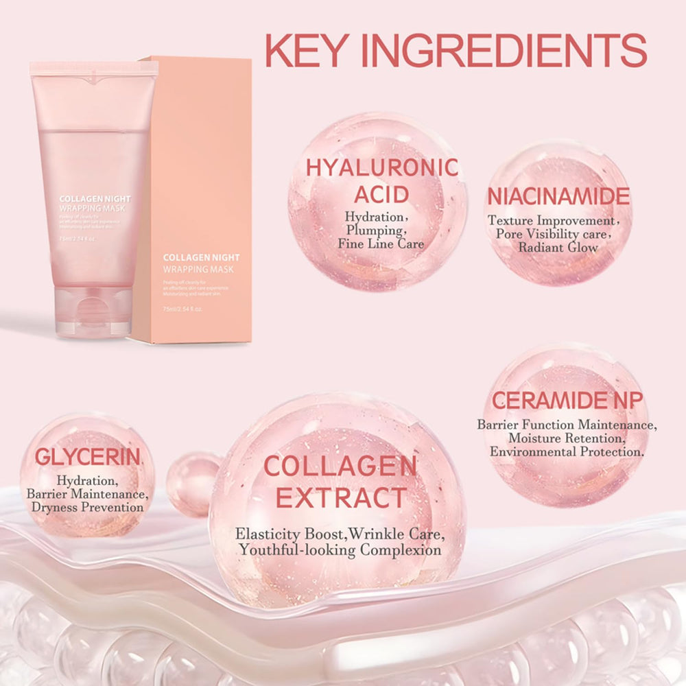 LOYOTICE Collagen: envase de 75 ml con brocha incluida para facilitar la aplicación