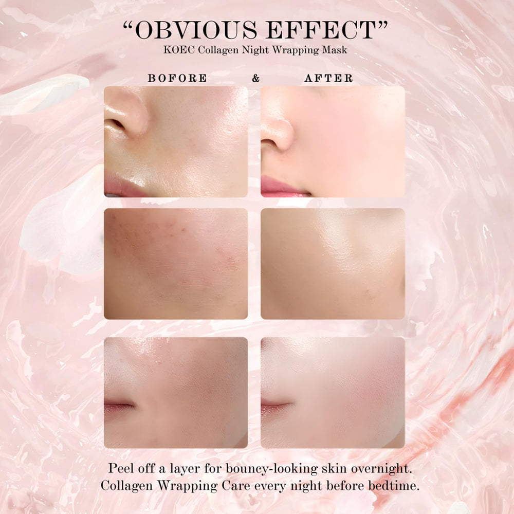 LOYOTICE Collagen: mascarilla despegable nocturna para piel relajada
