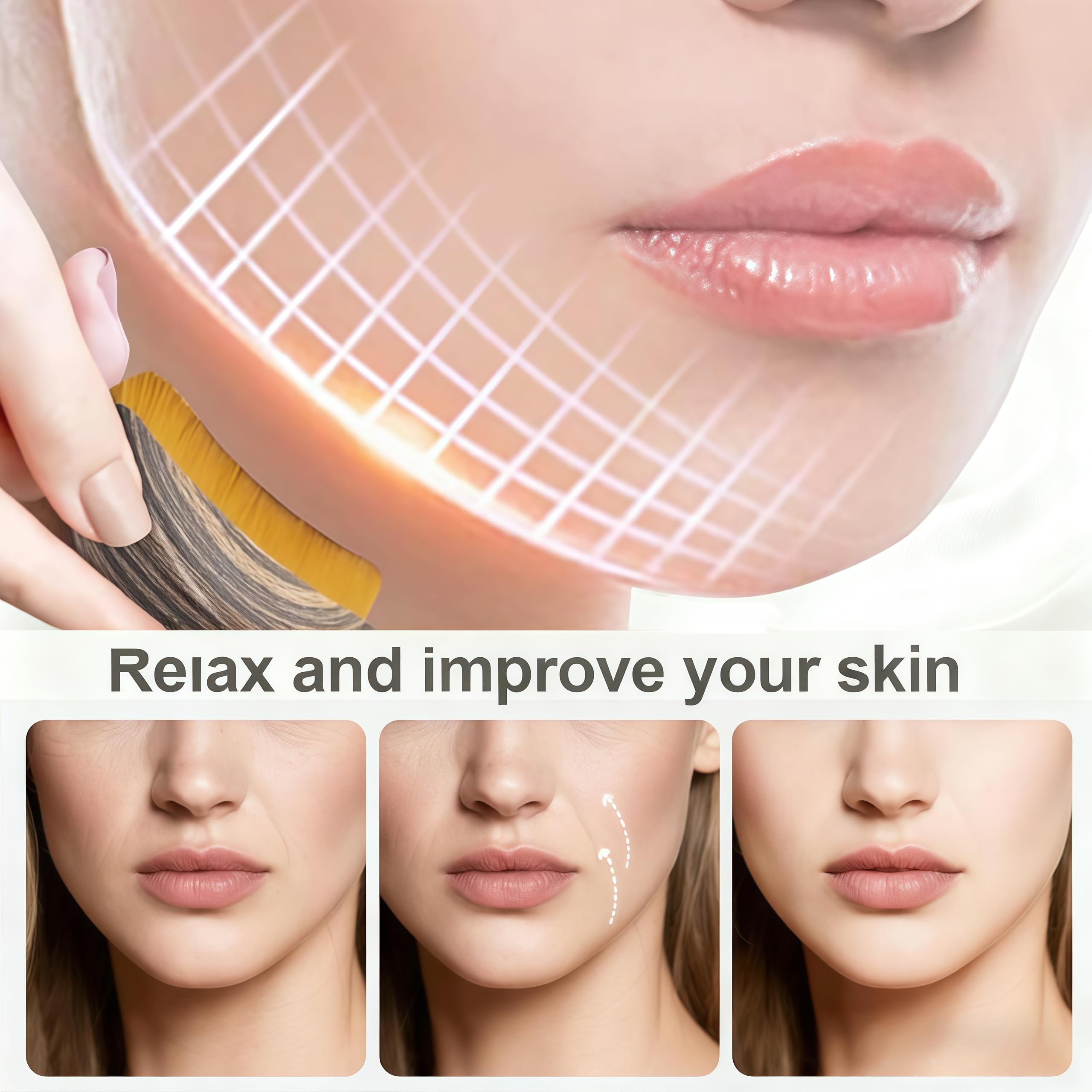 Durable, skin-friendly material suitable for all skin types.
