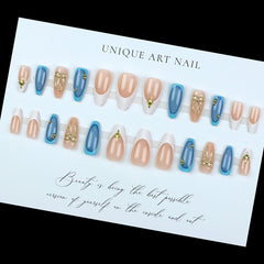 LPOODDNU jelly glue tabs for secure, fast nail adhesion.