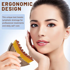 LPZXH Lymphatic Contour Brush with triple-reinforced bristles for durability.
