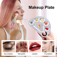 Uso profesional LQ-TT-CY-CX para mezclar base y sombras con precisión.