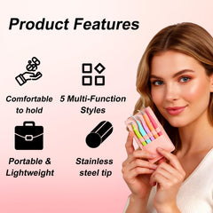 LQOQA 90-degree eyelash tweezer enables precise volume lash application and control