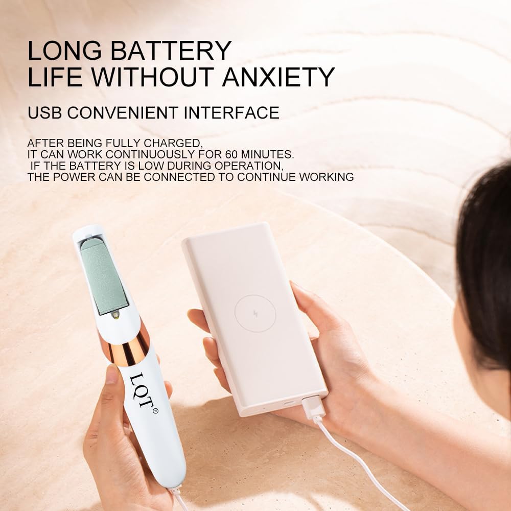 At-home pedicure kit by LQT for smooth, salon-like feet