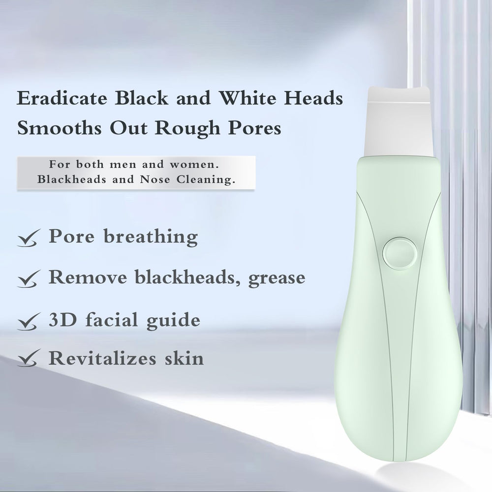 LRUFOB Skin Scrubber in electric mode delivers deeper cleansing for pores.