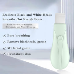 LRUFOB Skin Scrubber in electric mode delivers deeper cleansing for pores.