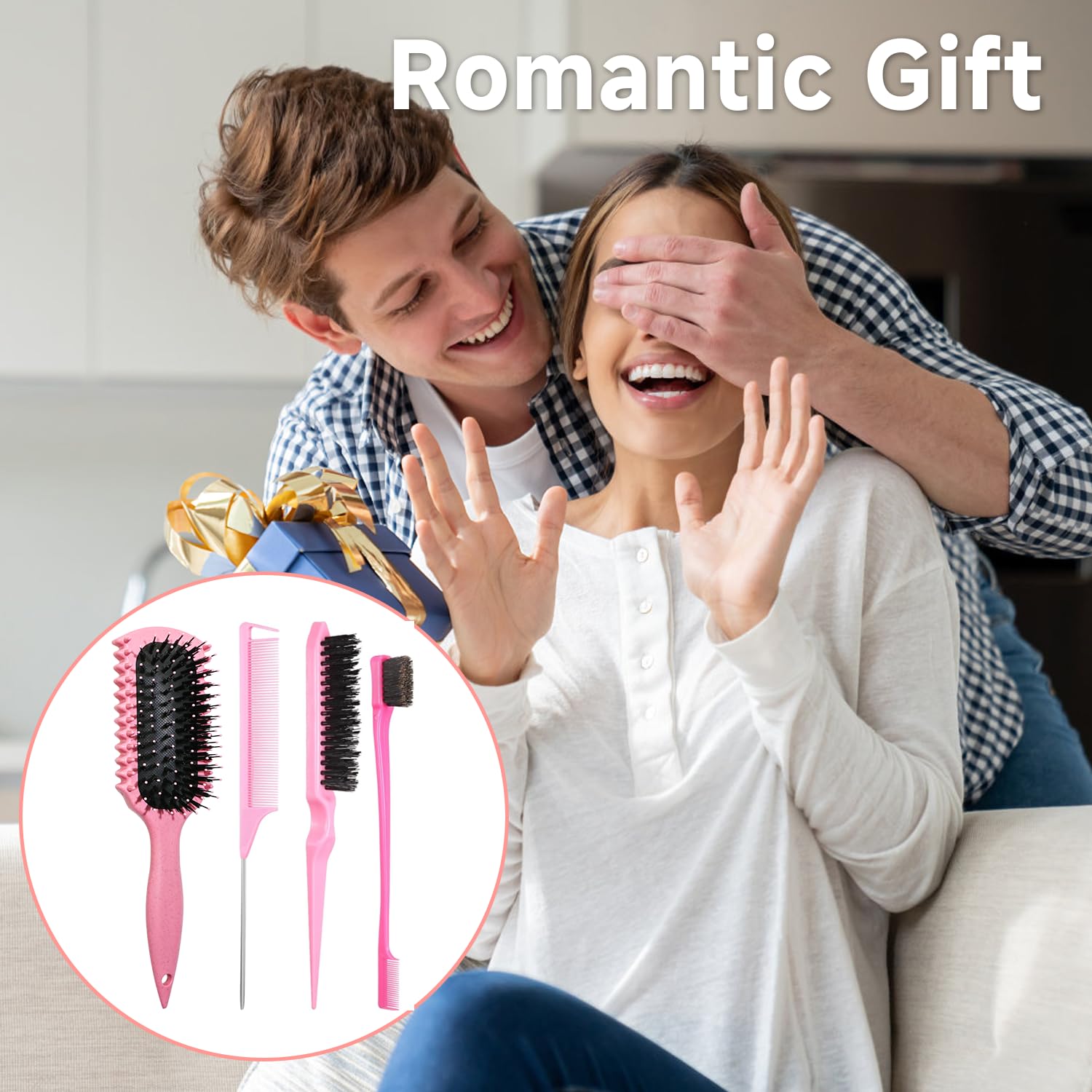 LSKHJT wet and dry use brush for all hair types