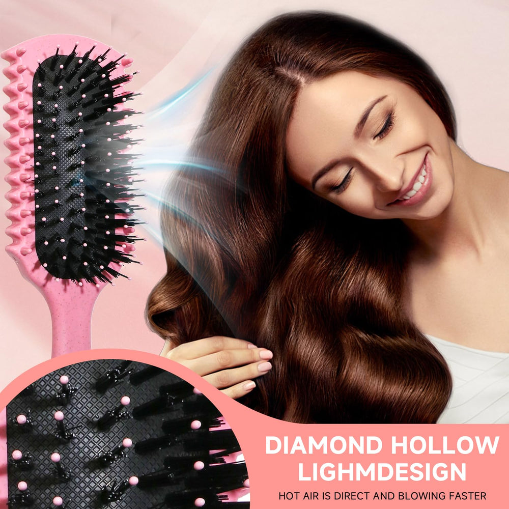LSKHJT wild boar bristles close-up for gentle detangling