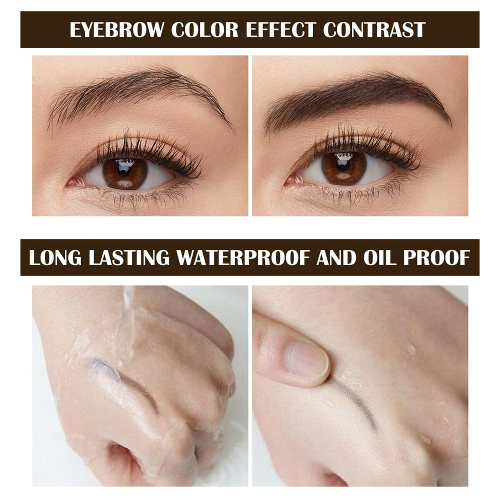LSxia waterproof formula keeps brow color through workouts and heat.